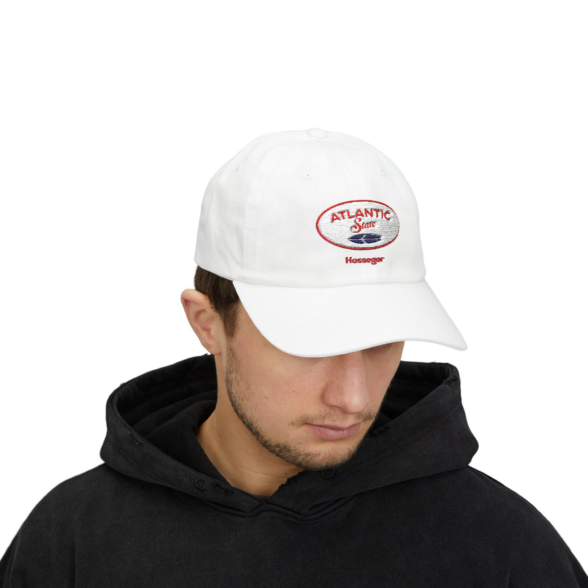 Casquette - Atlantic State Hossegor Brodée Black/Red