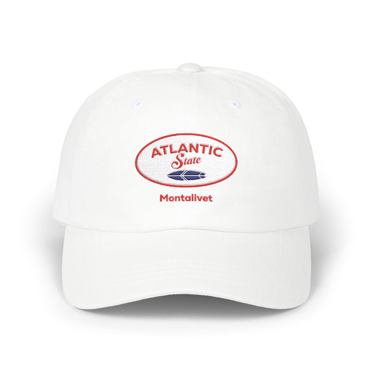 Casquette - Atlantic State Montalivet Brodée Black/Red