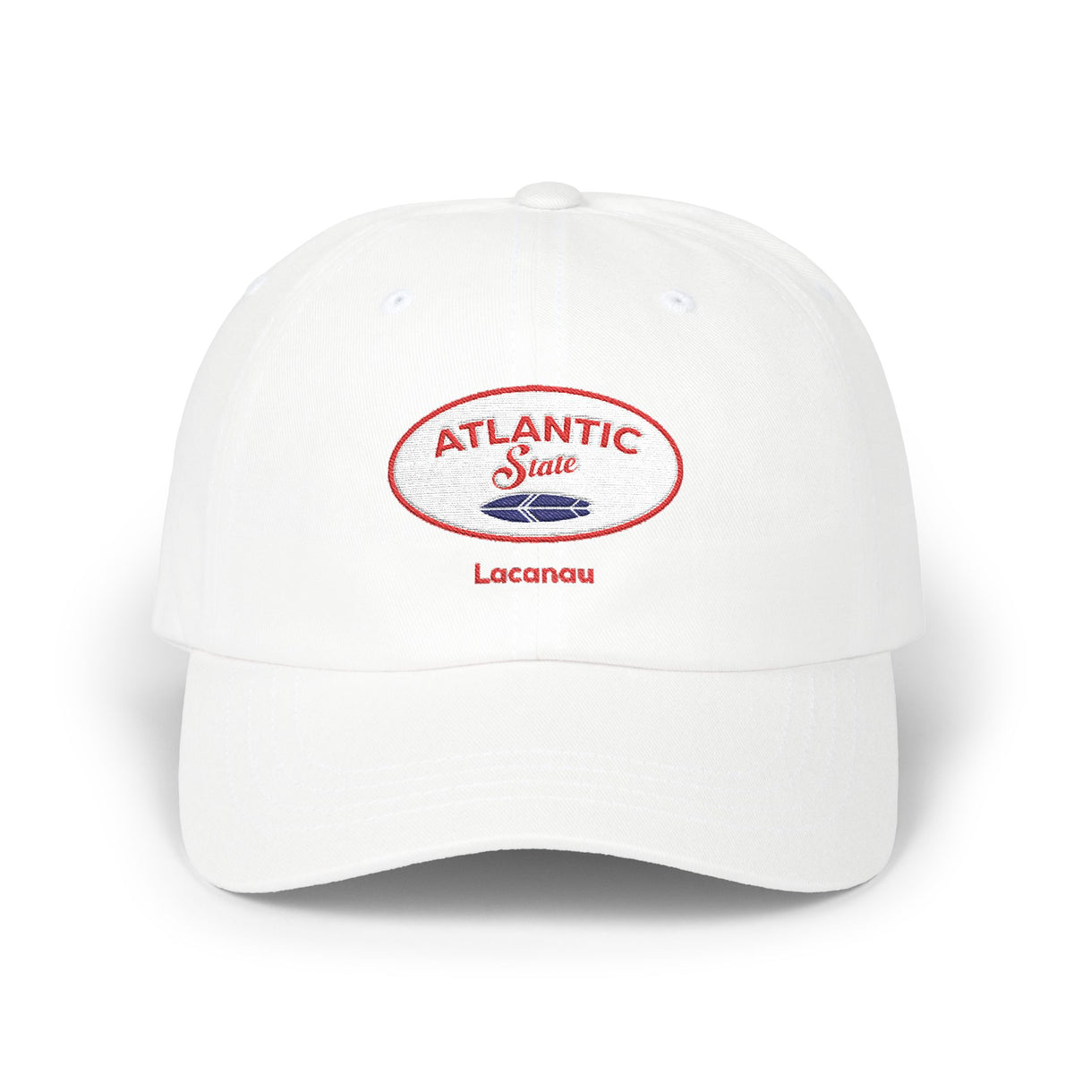 Casquette - Atlantic State Lacanau Brodée Black/Red