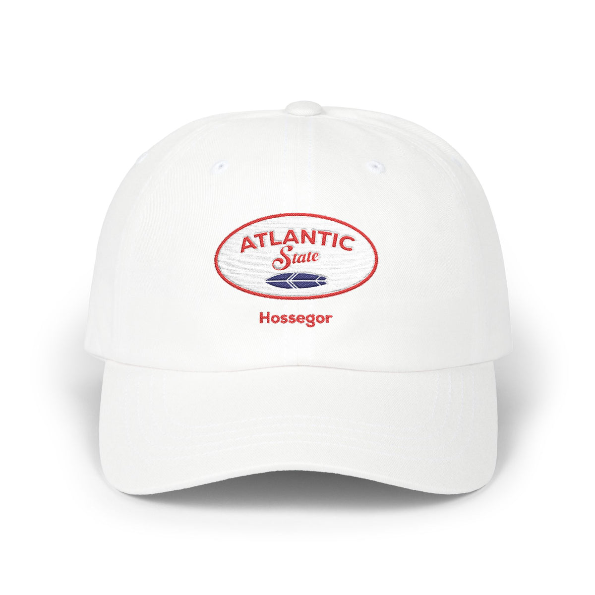Casquette - Atlantic State Hossegor Brodée Black/Red