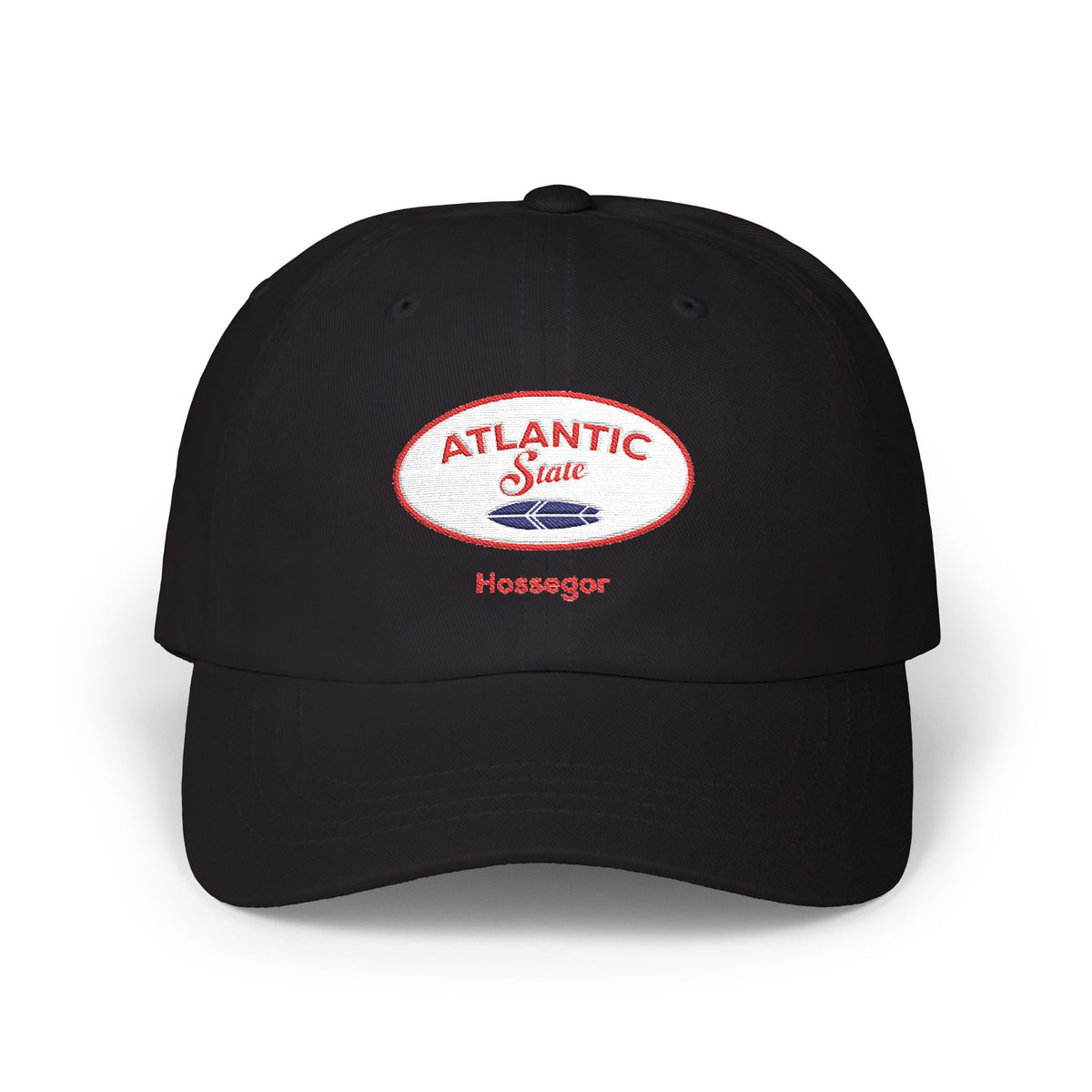 Casquette - Atlantic State Hossegor Brodée Black/Red